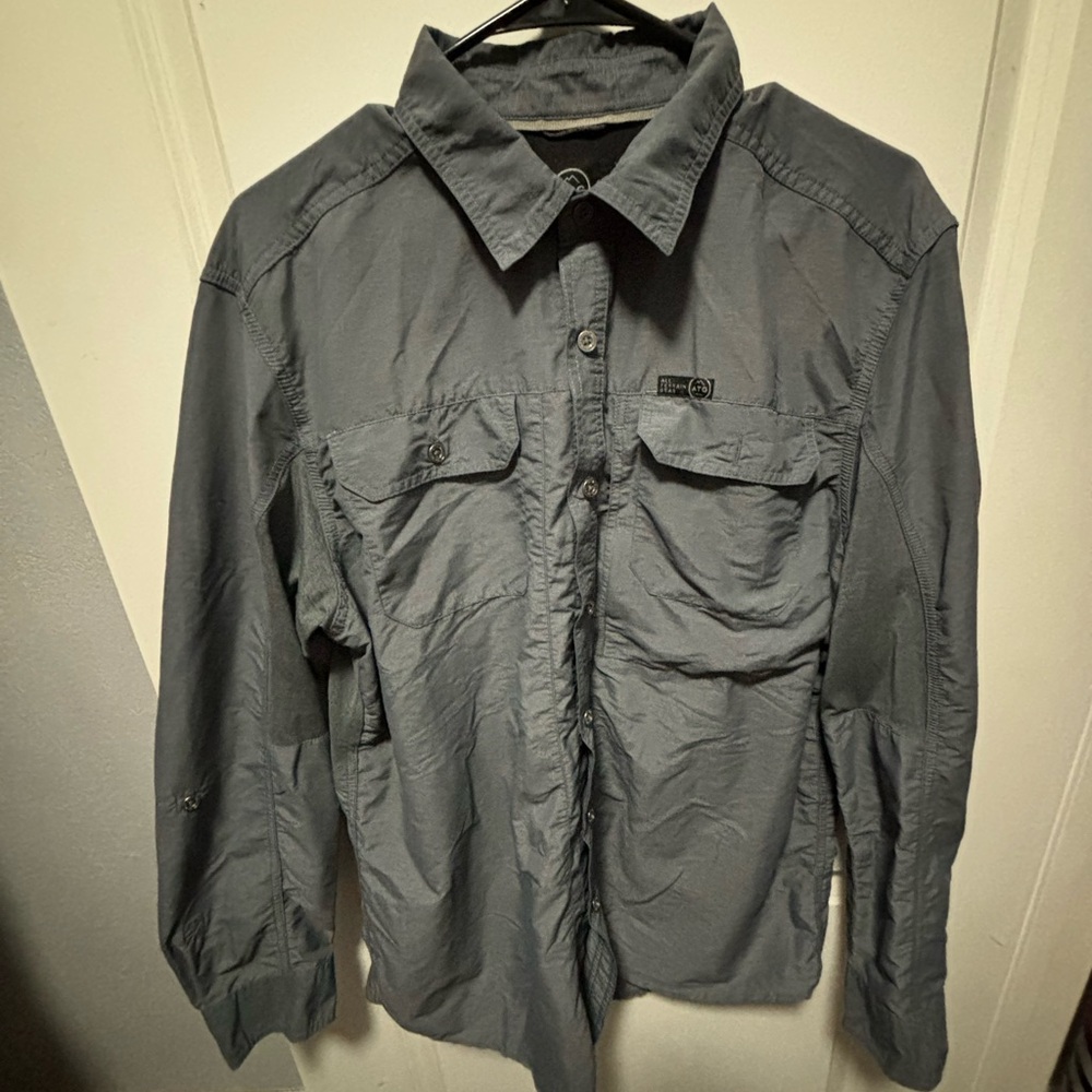 Wrangler men’s outdoor button up shirt